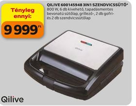 Qilive QILIVE 600145948 3IN1 SZENDVICSSÜTŐ – Auchan