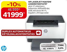 HP LASERJET M207DW LÉZERNYOMTATÓ – Auchan