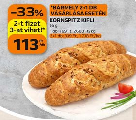 KORNSPITZ KIFLI – Auchan