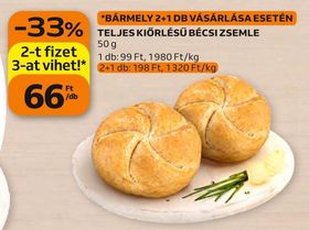TELJES KIŐRLÉSŰ BÉCSI ZSEMLE – Auchan