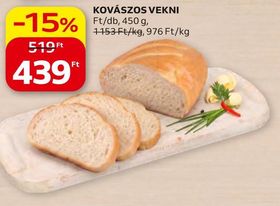 KOVÁSZOS VEKNI – Auchan
