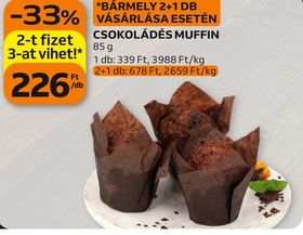 CSOKOLÁDÉS MUFFIN – Auchan