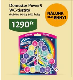 Domestos Power5 WC-tisztító – Ecofamily