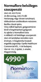 Opella Healthcare Commercial Kft. Normaflore belsőleges szuszpenzió – Ecofamily