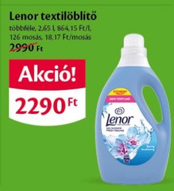 Lenor textilöblítő – Ecofamily