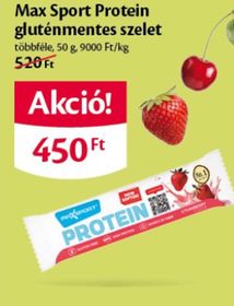 Max Sport Protein gluténmentes szelet – Ecofamily