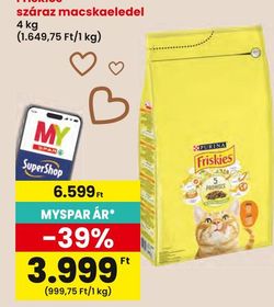 Friskies száraz macskaeledel – Spar