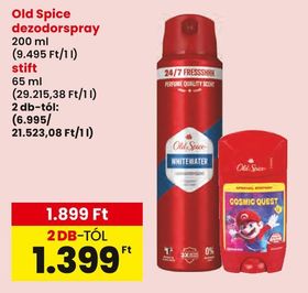 Old Spice dezodorspray, stift – Spar