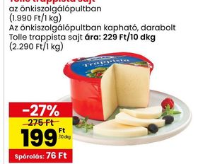 Tolle trappista sajt – Spar