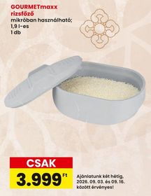GOURMETmaxx rizsfőző – Spar