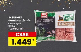 S-BUDGET darált sertéshús – Spar