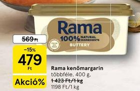 Rama kenőmargarin – Tesco