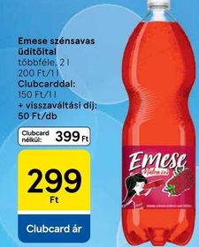 Emese szénsavas üdítőital – Tesco