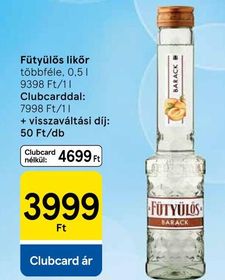 Fütyülős likőr – Tesco