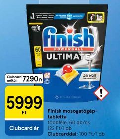 Finish mosogatógép-tabletta – Tesco