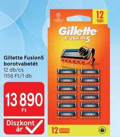 Gillette Fusion5 borotvabetét – Tesco