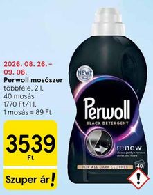Perwoll mosószer – Tesco