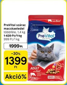 PreVital száraz macskaeledel – Tesco
