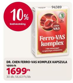 DR. CHEN FERRO-VAS KOMPLEX KAPSZULA – Rossmann