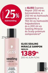 Schwarzkopf GLISS SEALING MIRACLE SAMPON – Rossmann