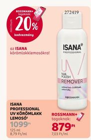 ISANA PROFESSIONAL UV KÖRÖMLAKK LEMOSÓ – Rossmann