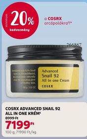 COSRX ADVANCED SNAIL 92 ALL IN ONE KRÉM – Rossmann