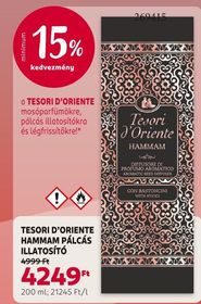 TESORI D'ORIENTE HAMMAM PÁLCÁS ILLATOSÍTÓ – Rossmann