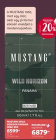 MUSTANG WILD HORIZON PANAMA FÉRFI EDP – Rossmann