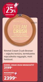 RIMMEL CREAM CRUSH BRONZOSÍTÓ – Rossmann