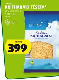 LYTTOS KRITHARAKI TÉSZTA* – Aldi