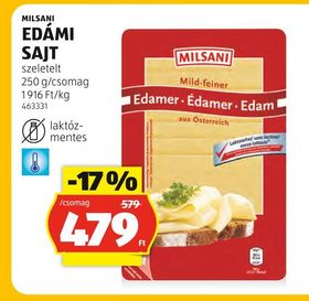 MILSANI EDÁMI SAJT – Aldi