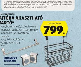 HOME CREATION AJTÓRA AKASZTHATÓ TARTÓ* – Aldi
