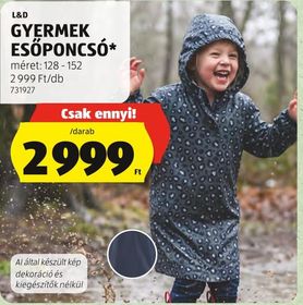 L&D GYERMEK ESŐPONCSÓ* – Aldi