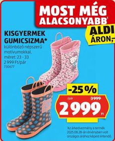KISGYERMEK GUMICSIZMA* – Aldi