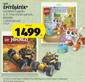 LEGO ÉPÍTŐJÁTÉK* – Aldi