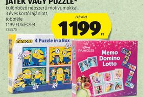JÁTÉK VAGY PUZZLE* – Aldi