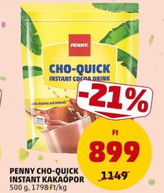 Penny PENNY CHO-QUICK INSTANT KAKAÓPOR – Penny