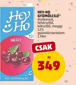 Hey-Ho HEY-HO GYÜMÖLCSLÉ – Penny