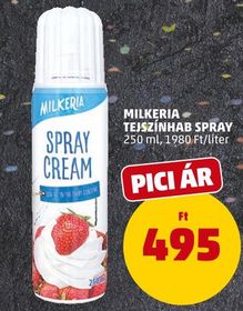 Milkeria MILKERIA TEJSZÍNHAB SPRAY – Penny