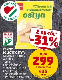 Penny PENNY TÖLTÖTT OSTYA – Penny