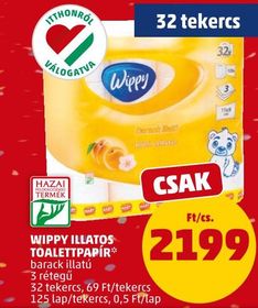 Wippy WIPPY ILLATOS TOALETTPAPÍR* – Penny