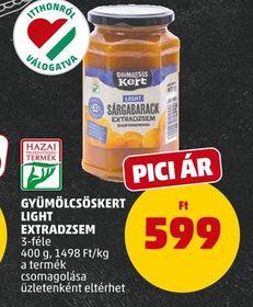 GYÜMÖLCSÖSKERT LIGHT EXTRADZSEM – Penny