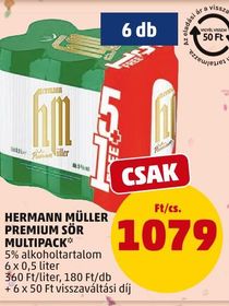 HERMANN MÜLLER PREMIUM SÖR MULTIPACK* – Penny