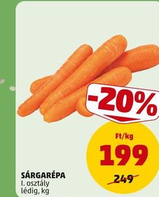 SÁRGARÉPA – Penny
