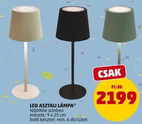 LED ASZTALI LÁMPA – Penny