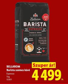 BELLAROM Barista szemes kávé – Lidl