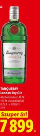 TANQUERAY London Dry Gin – Lidl