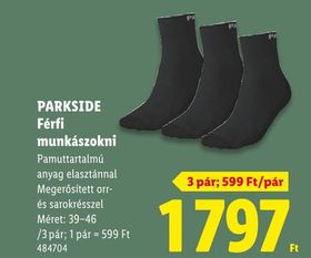 PARKSIDE Férfi munkászokni – Lidl
