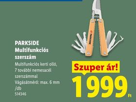 PARKSIDE Multifunkciós szerszám – Lidl