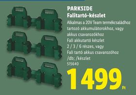 PARKSIDE Falitartó-készlet – Lidl
